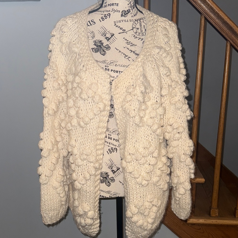 Cozy Cream Knit Sweater